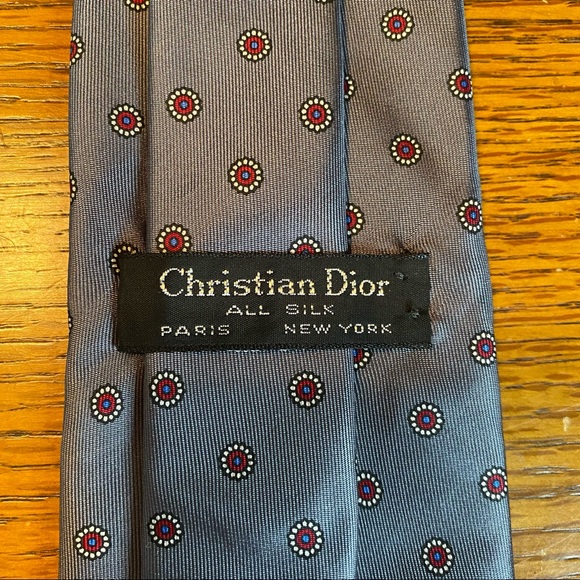 Christian Dior silk tie - Picture 2 of 2